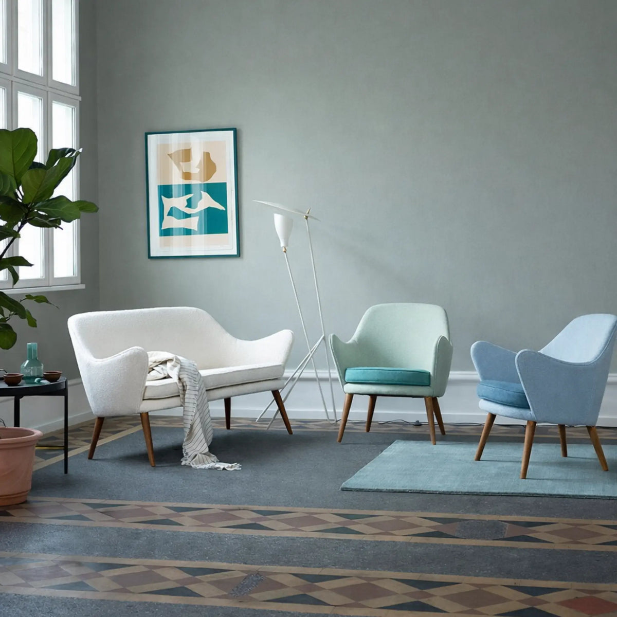 Warm Nordic Dwell Loungestol, Merit 021
