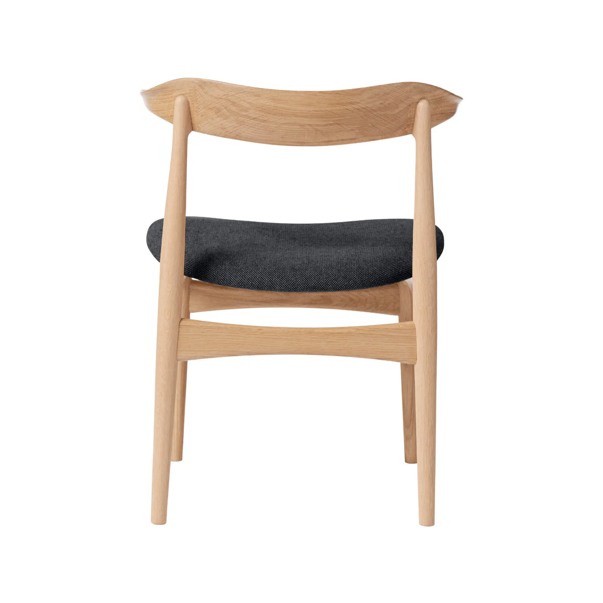 Warm Nordic Cow Horn Stol Hallingdal 180, Oak/anthracite Melange