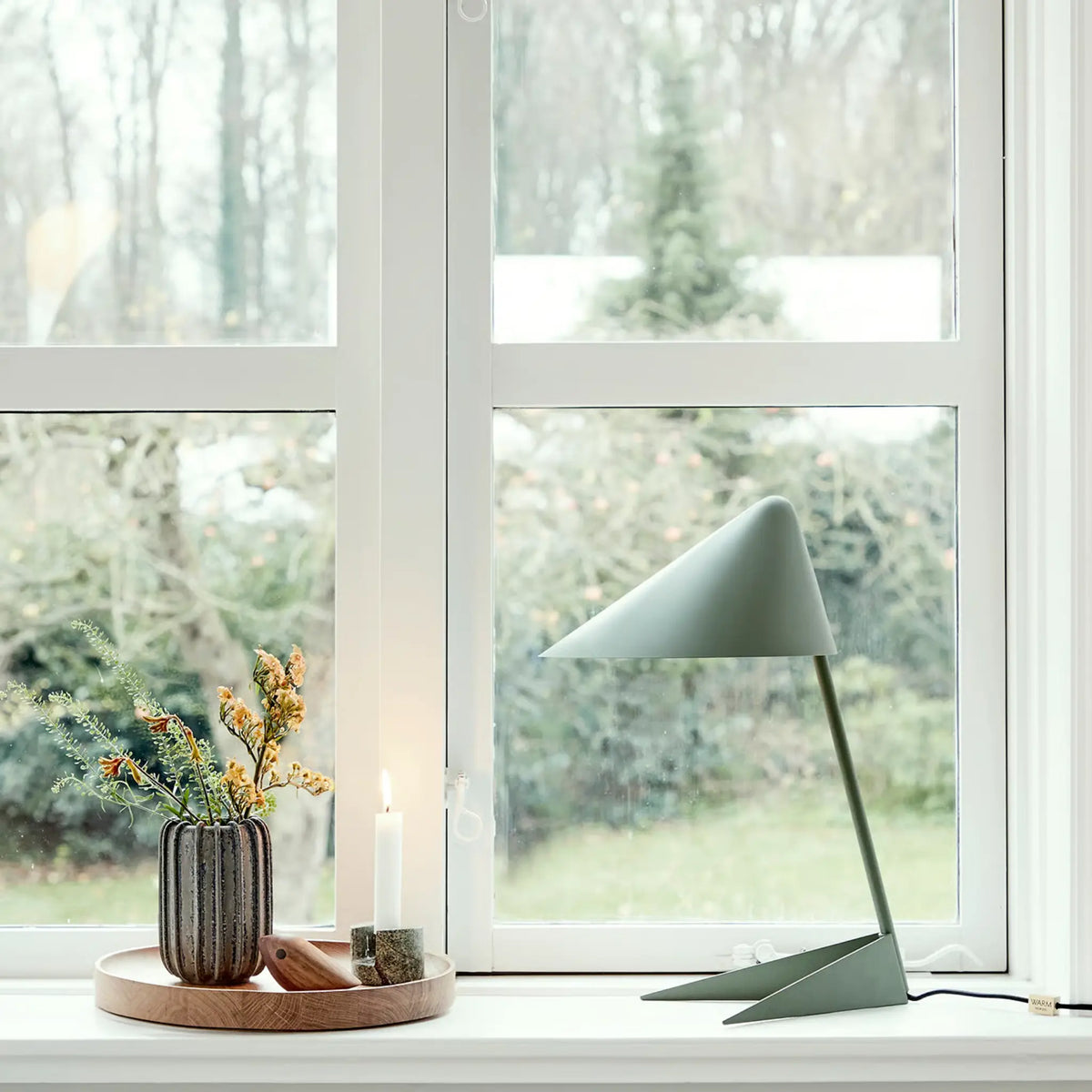 Warm Nordic Ambience Bordslampa, Dusty Green