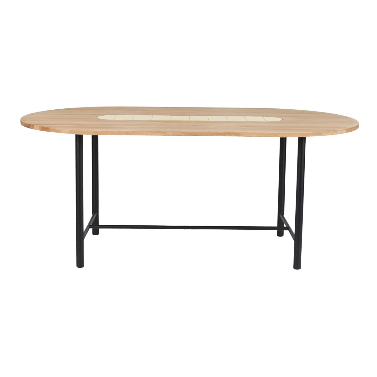 Warm Nordic Be My Guest Bord L180 Oak, Yellow