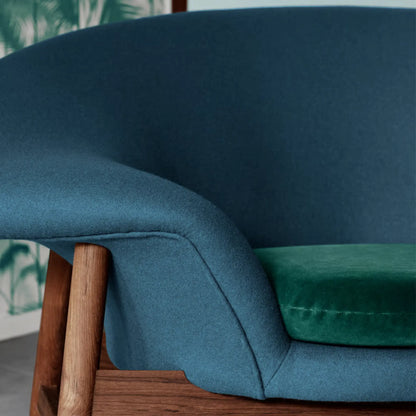 Warm Nordic Fried Egg Loungestol, Canvas 614