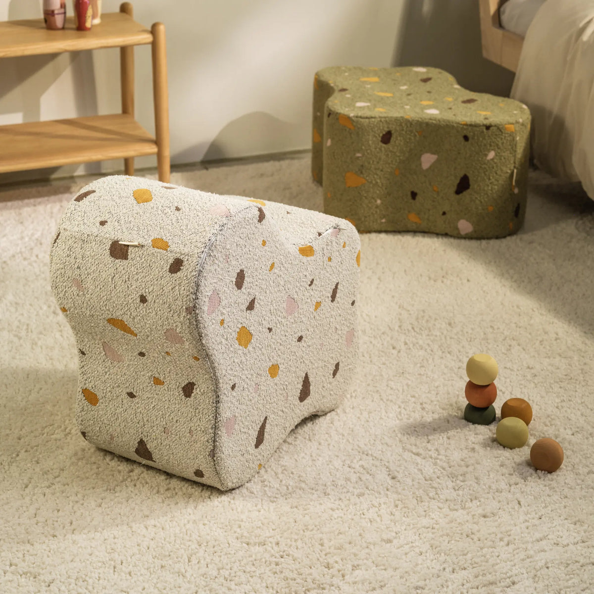 Wigiwama Cloud Sittpuff, Terrazzo Marble